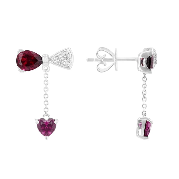 Náušnice s drahokamy 87445