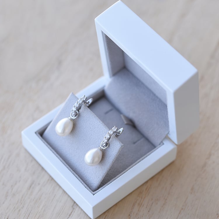 Perlové náušnice 61283