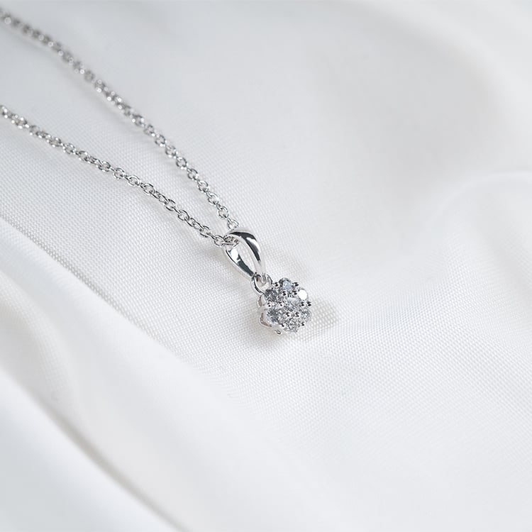 Elegantní přívěsek s lab-grown diamanty Jenoulita 131141