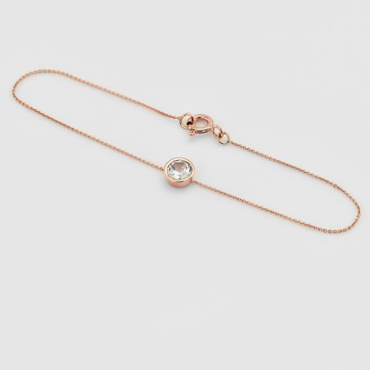 Něžný náramek s IGI certifikovaným lab-grown diamantem Isra 96919