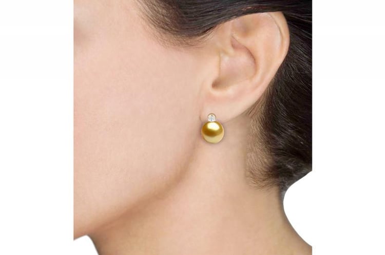 Zlaté náušnice Clariss 6890