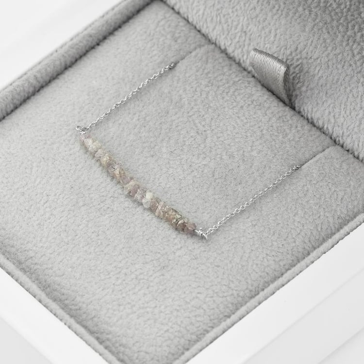 Náramek z bílého zlata 39135