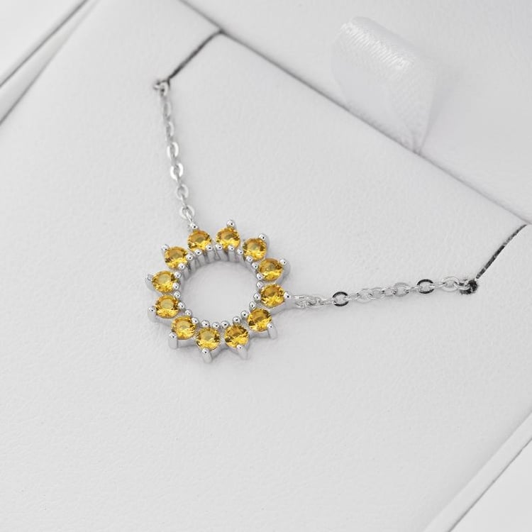 Náhrdelník se safíry 26611