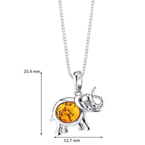 Přívěsek ve tvaru slona 12563