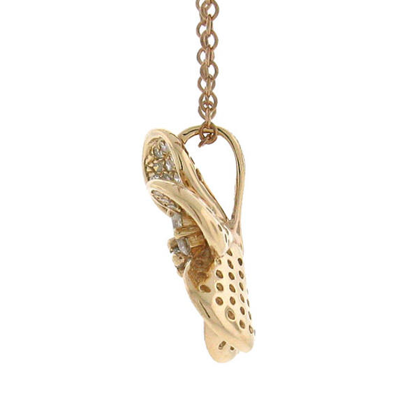 Květinový diamantový náhrdelník 2019