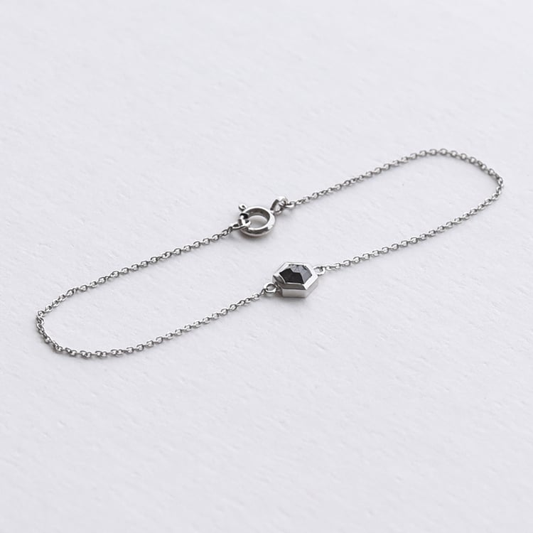 Zlatý náramek s diamantem 74605