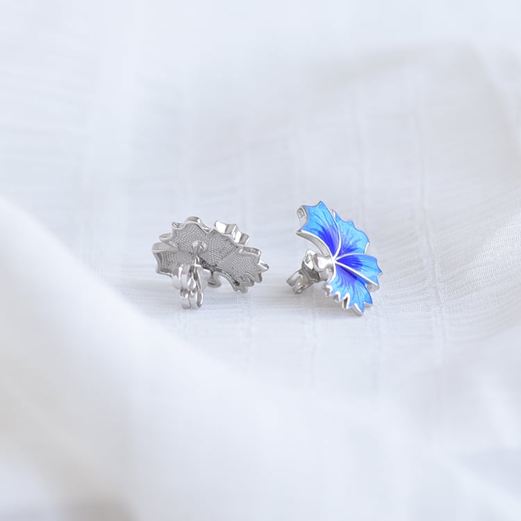 Stříbrné náušnice 64100