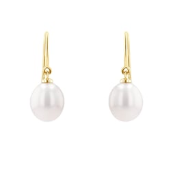 Visací náušnice s perlami Emere