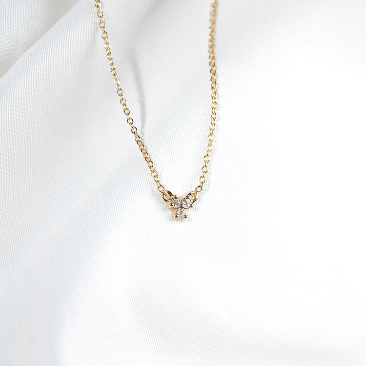 Náhrdelník se třemi lab-grown diamanty Sharma 131403