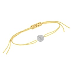 Stříbrný provázkový náramek Malý princ s růží a gravírem