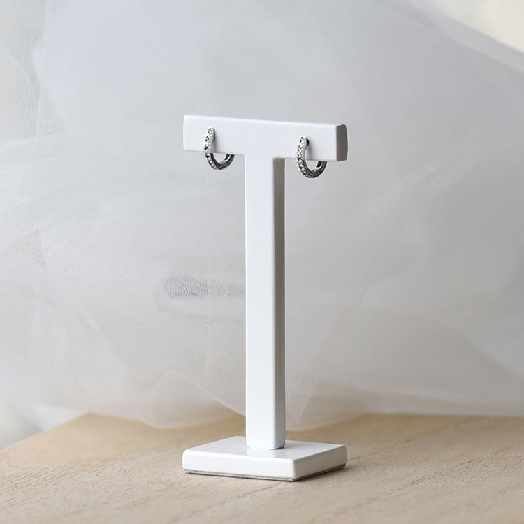 Kruhové náušnice s černými diamanty 62945