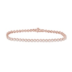 Půvabný náramek s lab-grown diamanty Santana