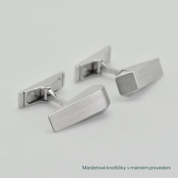 Manžetové knoflíčky ve stylu Jamese Bonda z 18K zlata Labond 165369