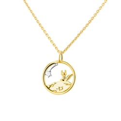 Vykrojený přívěsek s liškou Malý princ