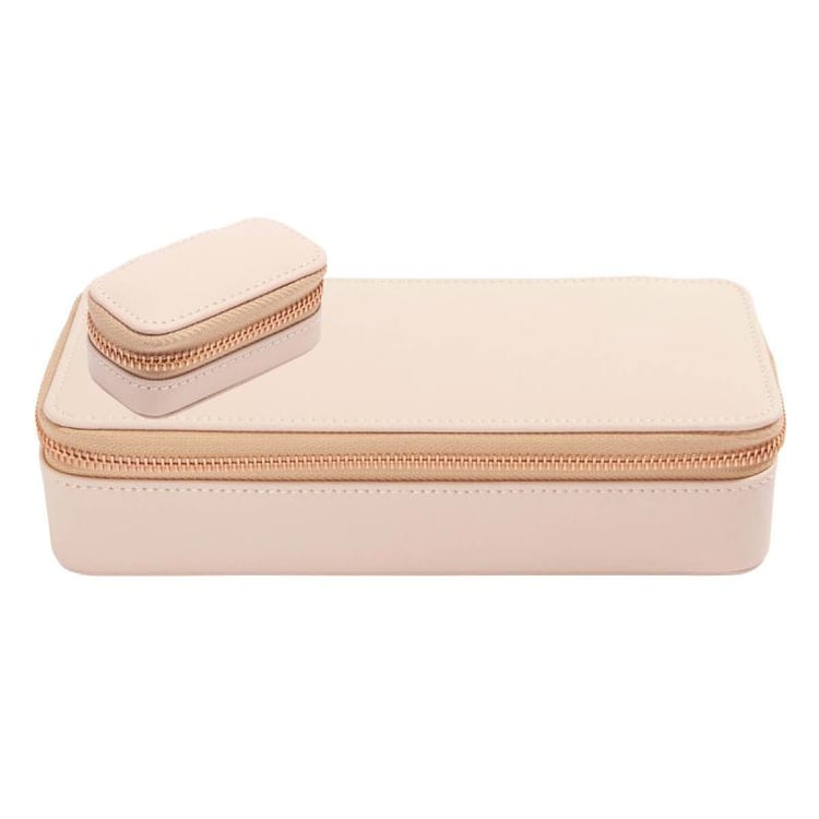 Velké cestovní pouzdro na šperky růžové 2v1 Paris 40932