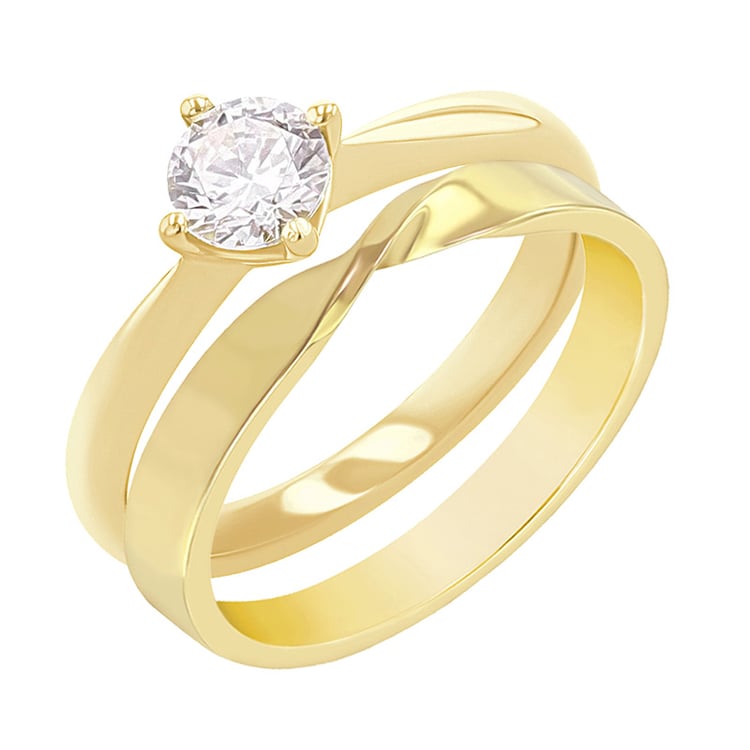 Set prstenů s možností výběru diamantu Modeste 132571