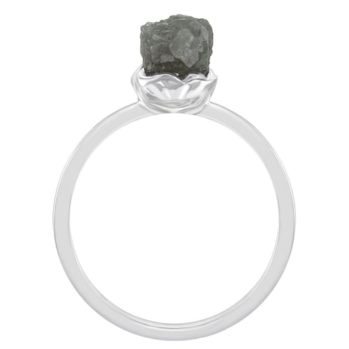 Zlatý prsten s nebroušeným diamantem Gianni