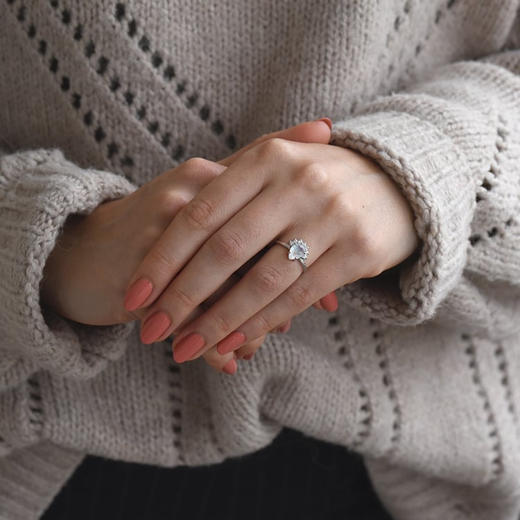 Zlatý zásnubní prsten 71498