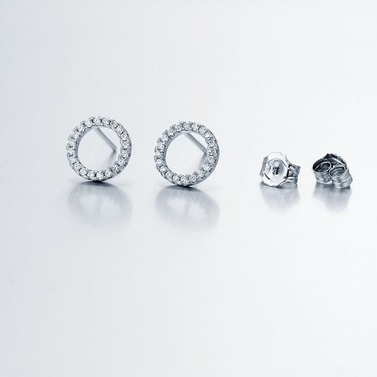 Náušnice ze stříbra Cletah 7491