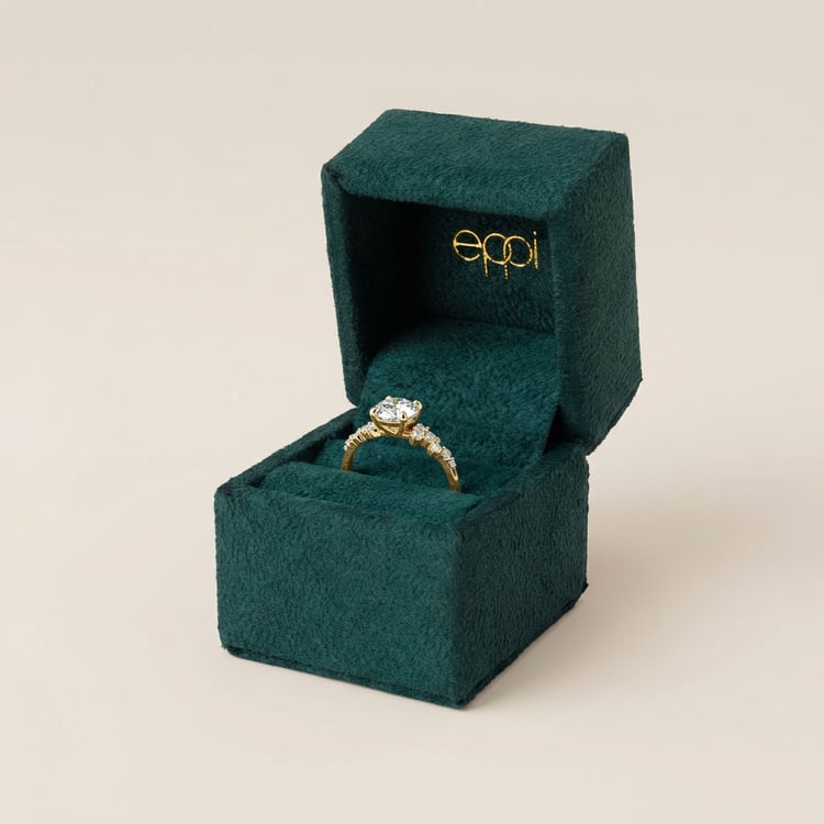 Rozvodový prsten s lab-grown diamanty Carina 165125