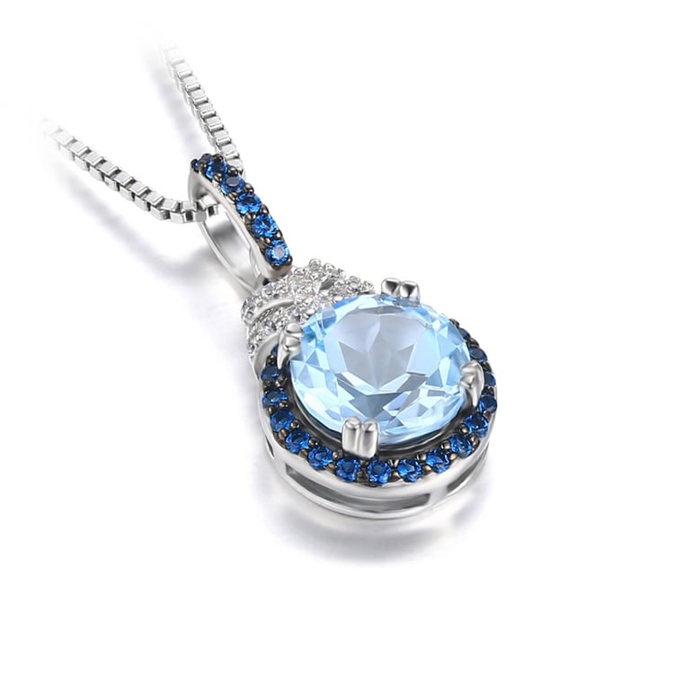 Náhrdelník s topazem 19377