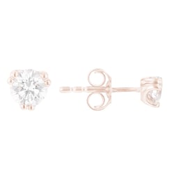 Napichovací náušnice s lab-grown diamanty Mamie