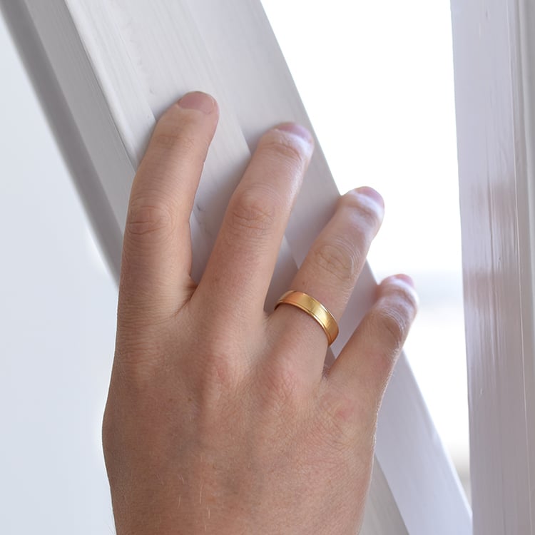 Pánský snubní prsten 64272