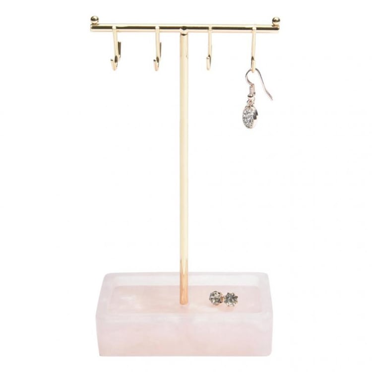 Rose gold stojan na šperky