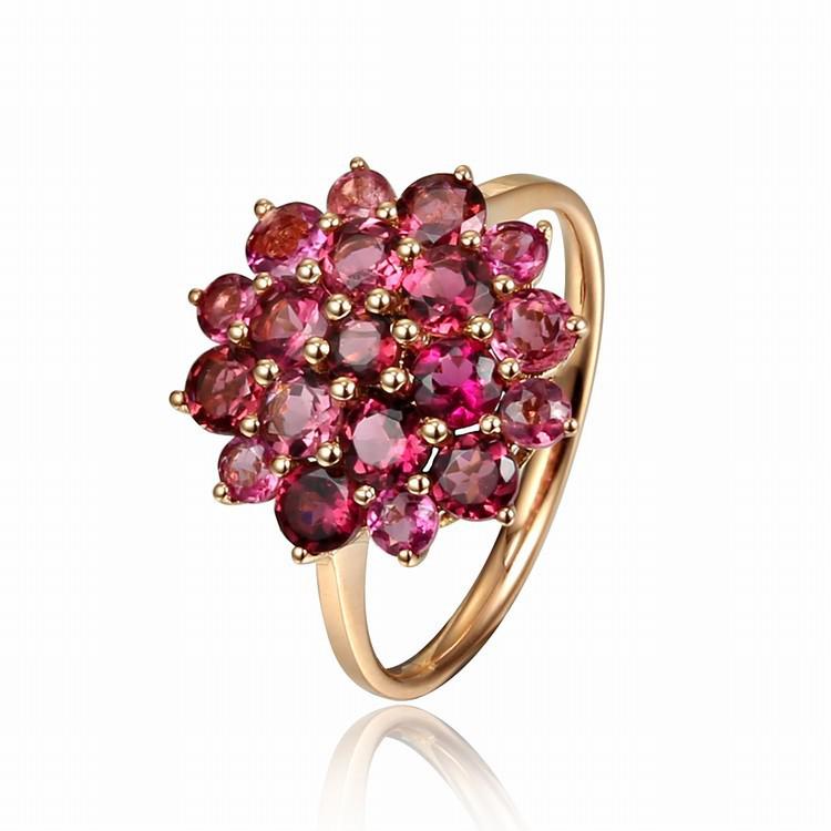 Šperky osázené turmalíny ve zlaté kolekci 4730