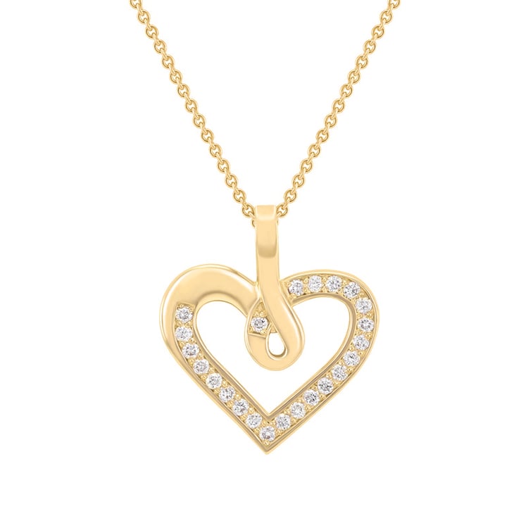 Srdíčko ze žlutého zlata 40815