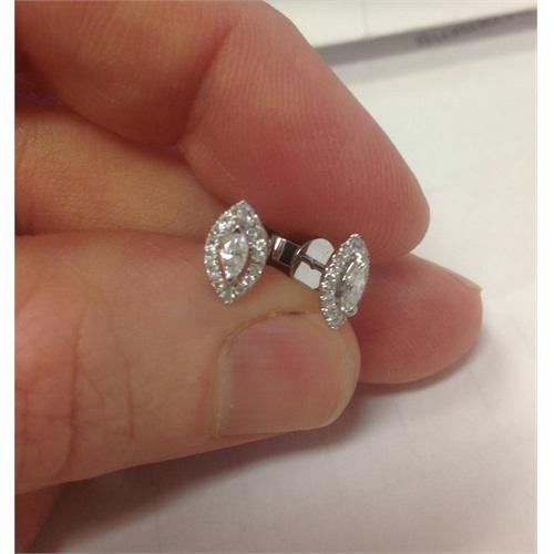 Zlaté náušnice Markes 9877