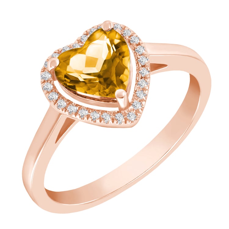 Prsten s citrínem 35456