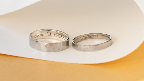 Ukázky gravírování pro snubní prsteny