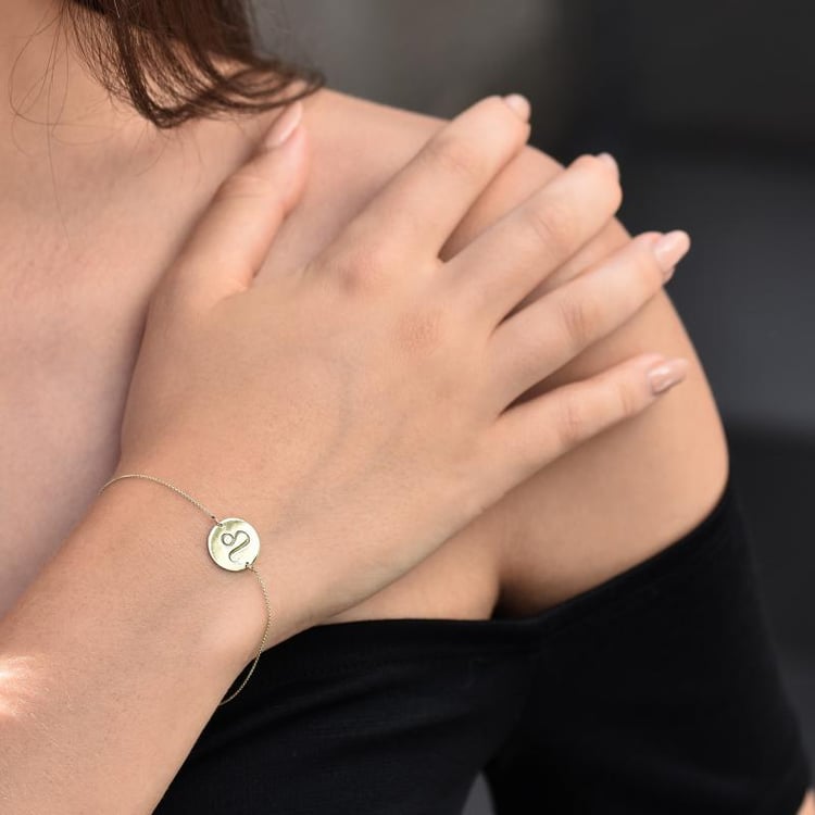 Zlatý náramek se znamením 32932