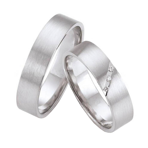 Svatební prsteny z platiny Arcie