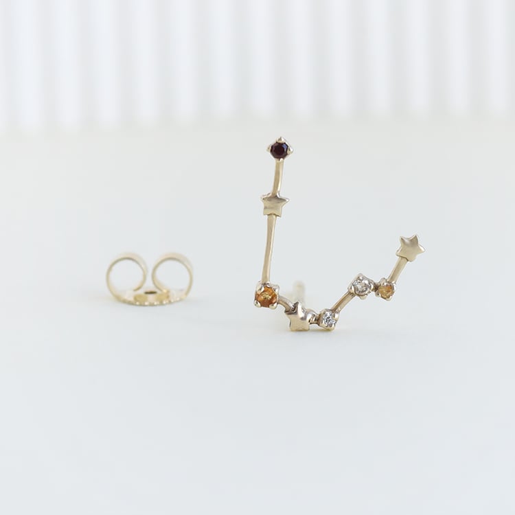 Zlaté náušnice 95196