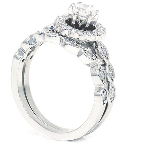 Set zásnubního a snubního prstenu 4397