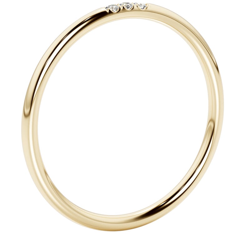 Prsten se třemi diamanty Sia 152521