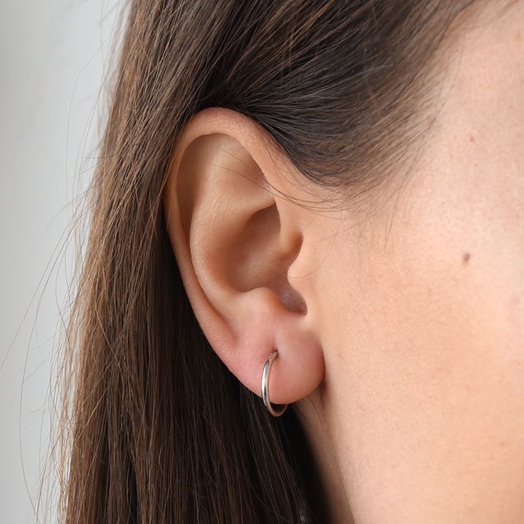 Stříbrné náušnice 78050