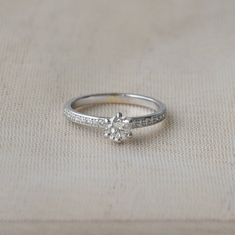 Zásnubní prsten ze zlata 67182