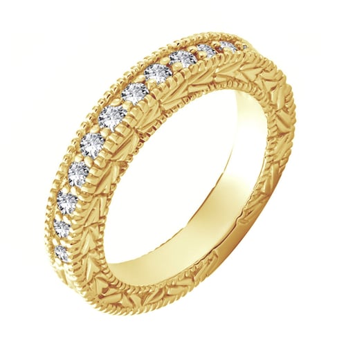 Vintage prsten s lab-grown diamanty Arroyo