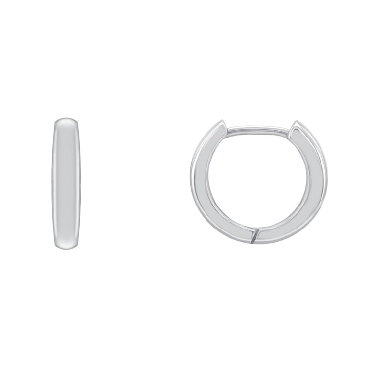 Stříbrné náušnice kroužky