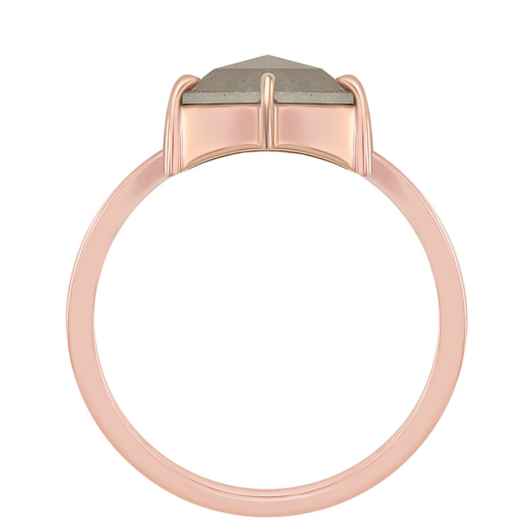 Prsten se salt'n'pepper diamantem zo zlata 45750