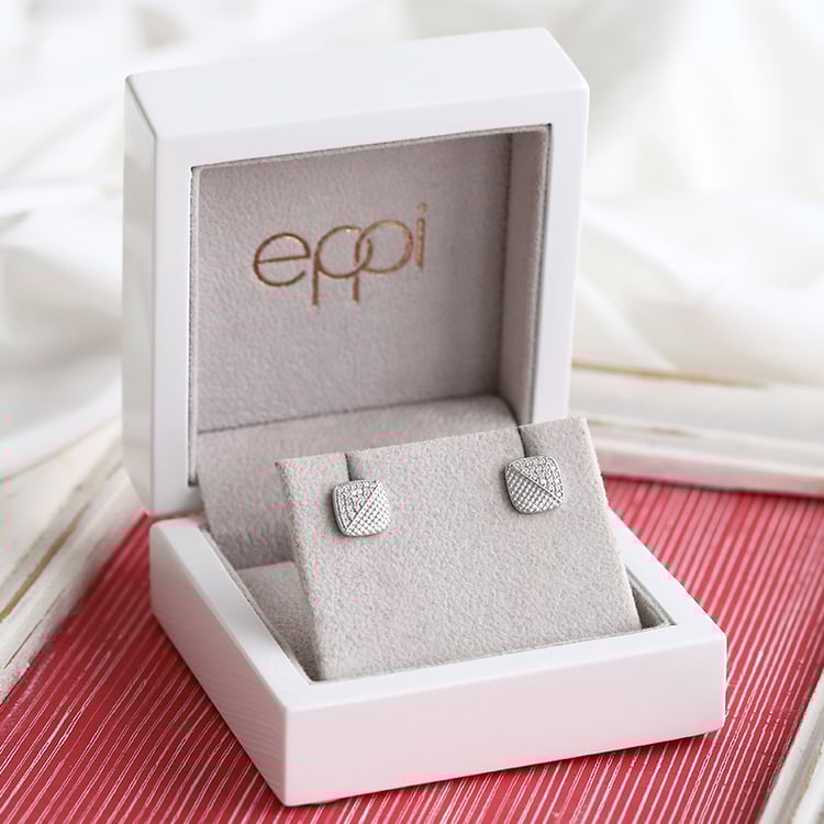 Atypické náušnice s diamanty 85795