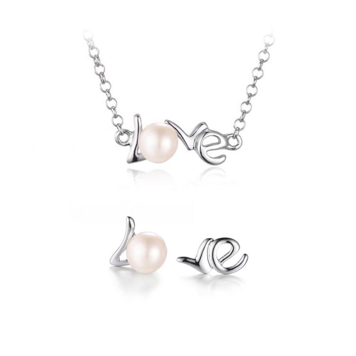 Perlová kolekce šperků ze stříbra Pontus