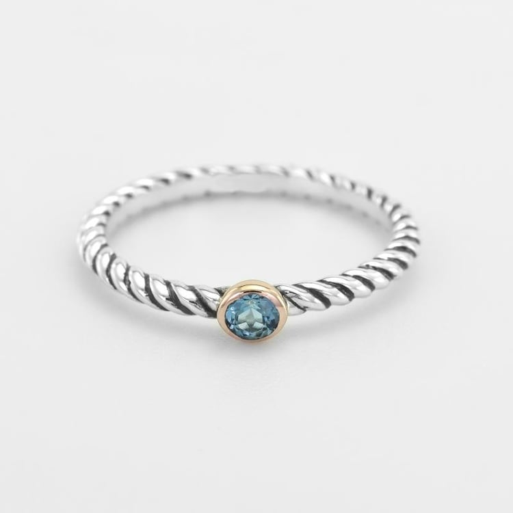 Prsten s topazem 51686