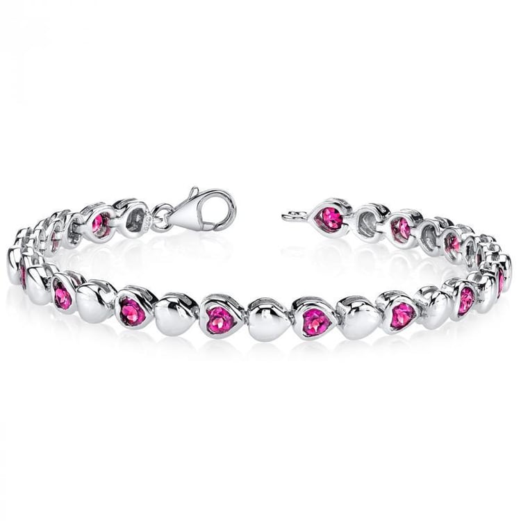 Rubínový náramek Latia