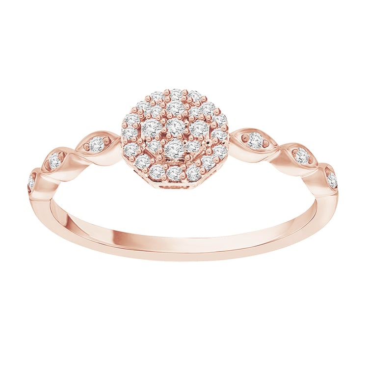 Prsten z růžového zlata 94900