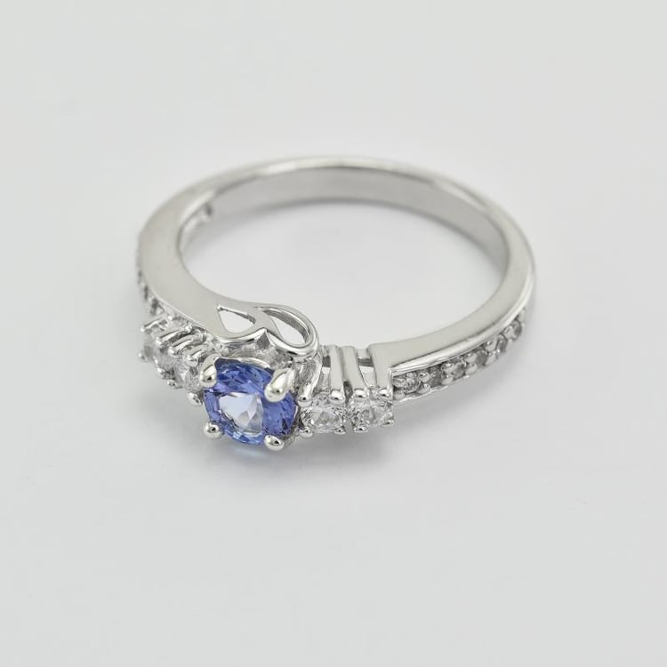 Prsten ze stříbra 25602