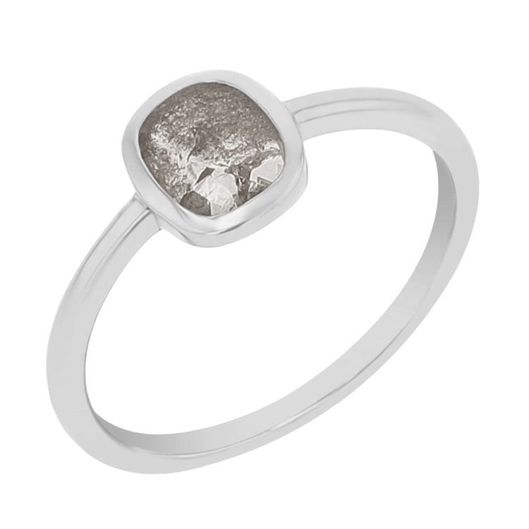 Prsten s emerald salt and pepper diamantem Christy 128686